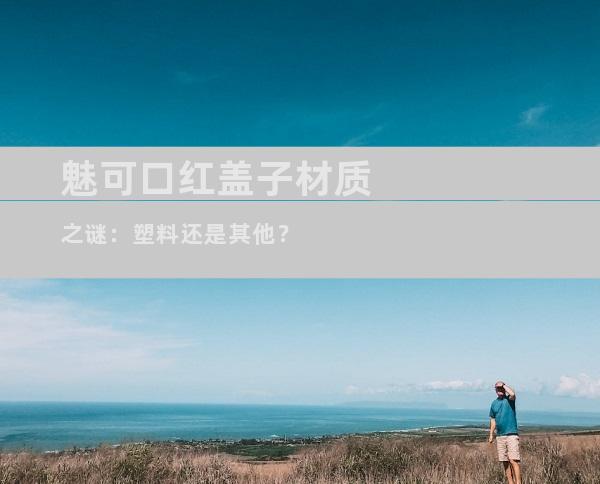 魅可口红盖子材质之谜：塑料还是其他？